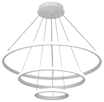 Люстра INhome Estetika Ring-140RC-3WH / 4690612062464