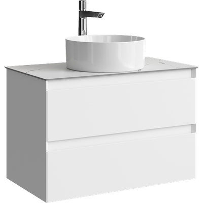 Тумба под умывальник Aqwella Geometria GE01082WM+STG814X476MW