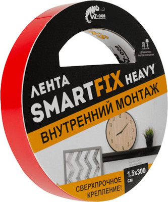 Лента монтажная SmartFix W-con Heavy SFV1530T (прозрачный)