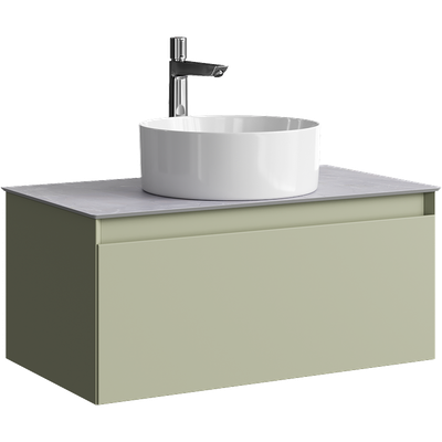 Тумба под умывальник Aqwella Geometria GE01081SH+STG814X476GS