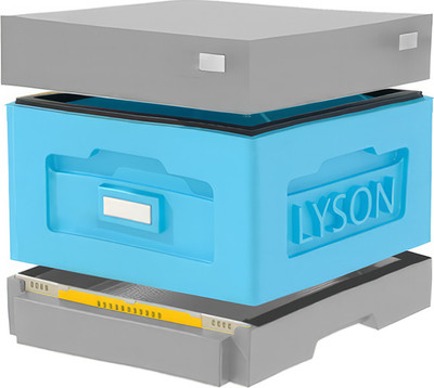 Улей Lyson Рута На 10 Рамок / WR1BG (синий/серый)