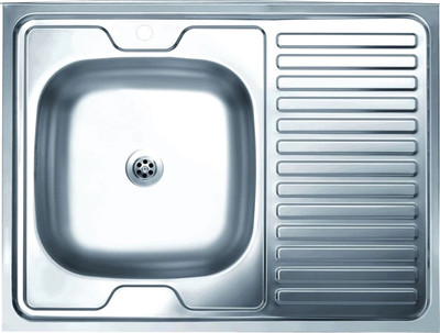 Мойка кухонная КромРус EC-420M RUS L (без сифона)