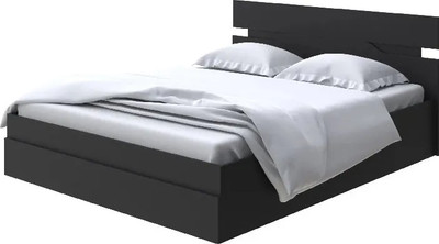 Полуторная кровать Proson Milton с ПМ 140x200 (черный)