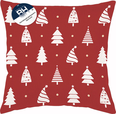 Подушка декоративная Волшебная ночь Елочки Полиэстер 40x40 / 933390