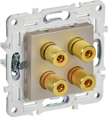 Розетка IEK Skandy SK-S40-K37 (шампань)