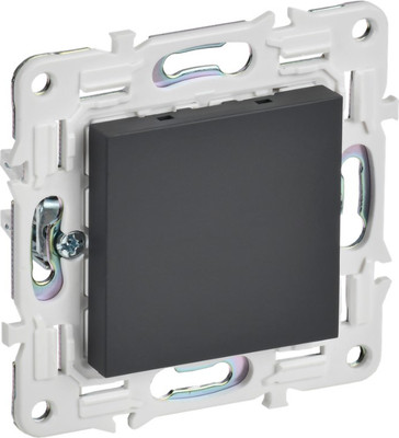 Декоративная заглушка для розетки IEK Skandy SK-PL10-K53 (графит)