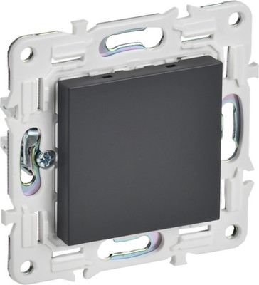 Декоративная заглушка для розетки IEK Skandy SK-PL10-K48 (титан)