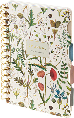 Записная книжка Bruno Visconti Art Journal. Flora. Луговые травы / 3-737/01 (120л)