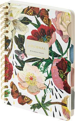 Записная книжка Bruno Visconti Art Journal. Flora. Пионы / 3-737/03 (120л)