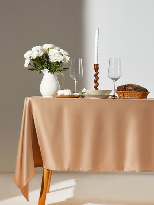 Скатерть Этель Gentle / 10782098 (бежевый)