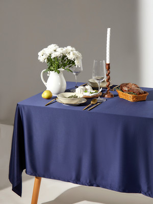 Скатерть Этель Sapphirine / 10782106 (темно-синий)