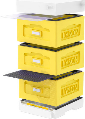 Улей Lyson Рута На 10 Рамок / WR3YW (желтый/неокрашенный)