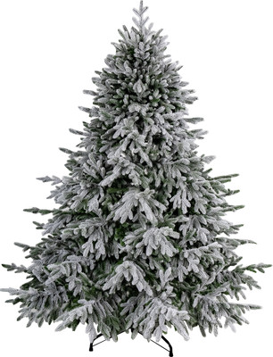 Ель искусственная Царь елка Раскидистая премиум заснеженная / РДП/ЗСНЖ-240