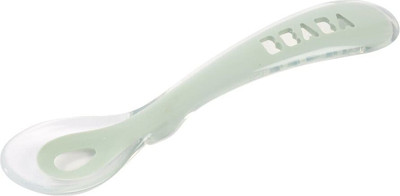 Ложка для кормления Beaba 2nd Age Silic Spoon 913627 (Mist Green)