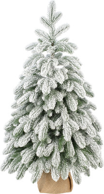 Ель искусственная Царь елка Афродита заснеженная / АФР/ЗСН-90