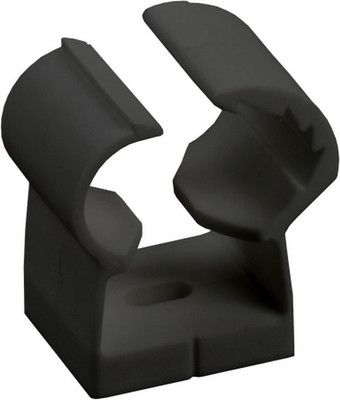 Крепеж-клипса для трубы IEK CTA00D-FL-014-K02 (40шт, черный)