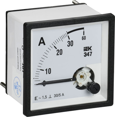 Амперметр IEK IPA10-6-0030-E