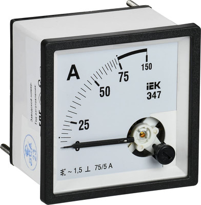 Амперметр IEK IPA10-6-0075-E