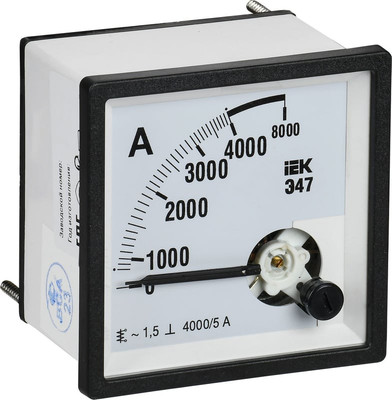 Амперметр IEK IPA10-6-4000-E
