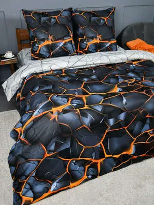 Комплект постельного белья Павлина 2сп Макси Разломы (бязь)