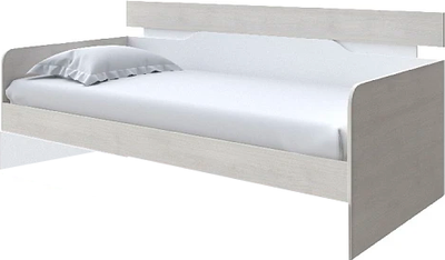 Кровать-тахта Proson Milton 90x200 (дуб шамони светлый 124/белый)