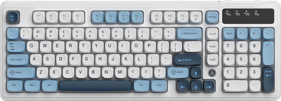 Клавиатура Ajazz AF98 (ледниково-синий)
