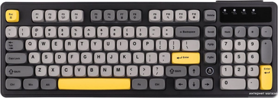 Клавиатура Ajazz AF98 (черный/серый/желтый)