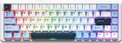 Клавиатура Ajazz AK680 MAX (синий/белый/темно-синий)