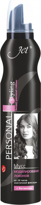 Мусс для укладки волос Jet Hair Моделирование локонов (200мл)