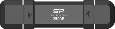 SSD диск Silicon Power DS72 250GB Black (SP250GBUC3S72VPK)