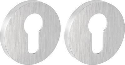 Накладка на цилиндр Fuaro ET.R.SLR52 SSC-16 (сатинированный хром)