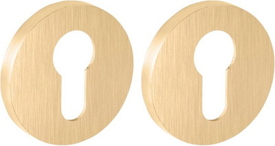 Накладка на цилиндр Fuaro ET.R.SLR52 SSG-39 (сатинированное золото)