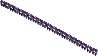 Маркер кабельный IEK МКН-2.5мм2 "7" / UMK02-02-7 (1000шт, фиолетовый)