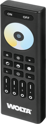 Пульт для светодиодной ленты Wolta WRC-03/BK