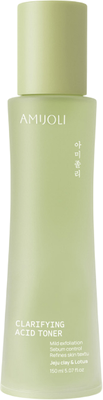 Тонер для лица Amijoli с кислотами, вулканической глиной и экстрактом лотоса (150мл)