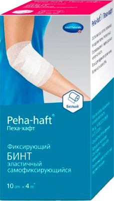 Бинт Peha-haft Когезивный 10x400 (белый)