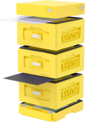 Улей Lyson Рута На 10 Рамок / WR3YY (желтый/желтый)