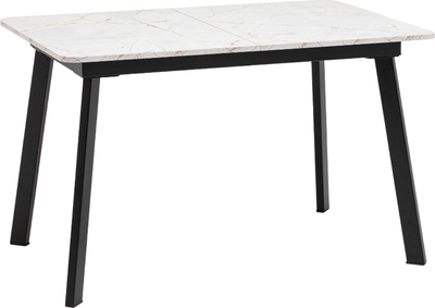 Обеденный стол Stool Group Batu new 120-160x80x76 (азул оникс/черный)