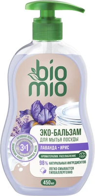 Средство для мытья посуды BioMio Лаванда и ирис (450мл)