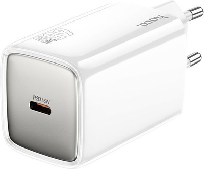 Адаптер питания сетевой Hoco N48 (белый)