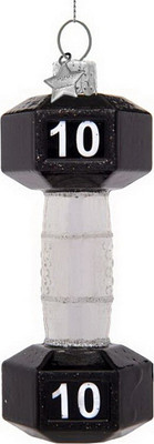 Елочная игрушка Vondels Гантель / 4217000105017