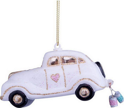 Елочная игрушка Vondels Свадебный автомобиль / 1240225045014