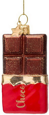 Елочная игрушка Vondels Шоколадка / 2250650110019