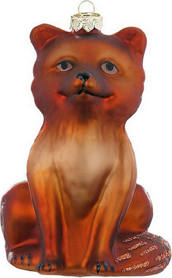 Елочная игрушка Inge's Christmas Figural Glass Ornaments Лисенок / 64699H120