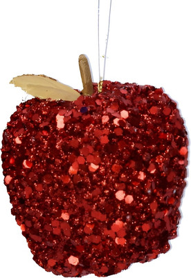 Елочная игрушка Gisela Graham Красный фрукт Arts & Crafts 16041