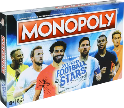 Настольная игра Hasbro Монополия. Звезды мирового футбола / WM01927