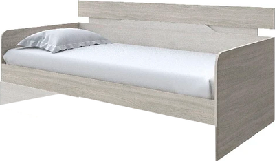 Кровать-тахта Proson Milton 120x200 (ясень шимо светлый/дуб шамони светлый 124)