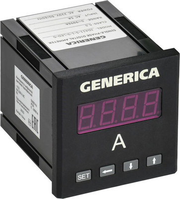 Амперметр Generica IDA11-5-1-0-LED-G