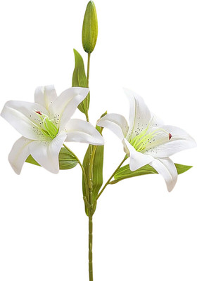Искусственный цветок Sundays Home Лилия / BC10161 белый (57.5см)