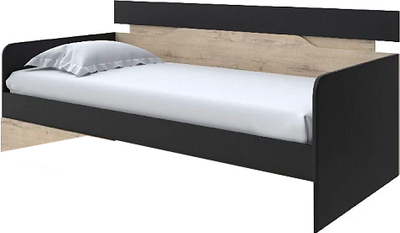 Кровать-тахта Proson Milton 90x200 (черный/бунратти)